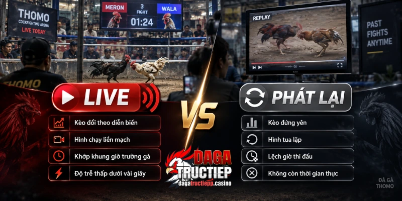 Đá Gà Trực Tiếp ÉC🎖️ Link Livestream Full HD - Chân Gà Xả Tắc 9/2026 6 Cách nhận biết đá gà trực tiếp thật so với bản phát lại